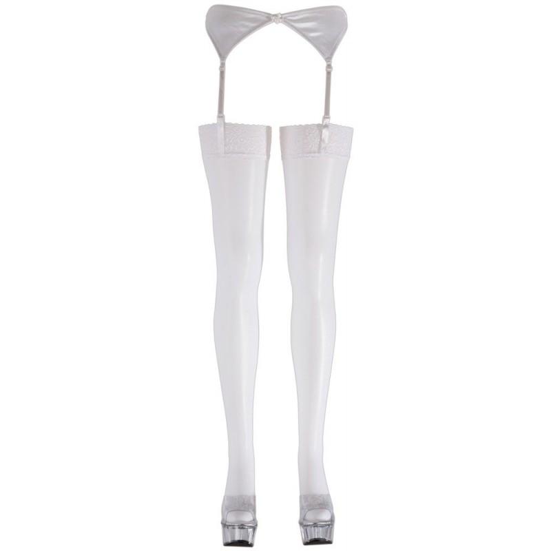 Эротическое бельё больших размеров stockings white 4 сексуальное