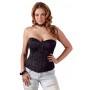 Эротическое бельё больших размеров corset black xl сексуальное