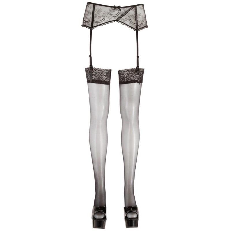 Эротическое бельё больших размеров stockings black 5 сексуальное