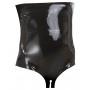 High rise latex briefs m