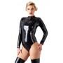 Latex body black m