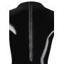 Latex body black m