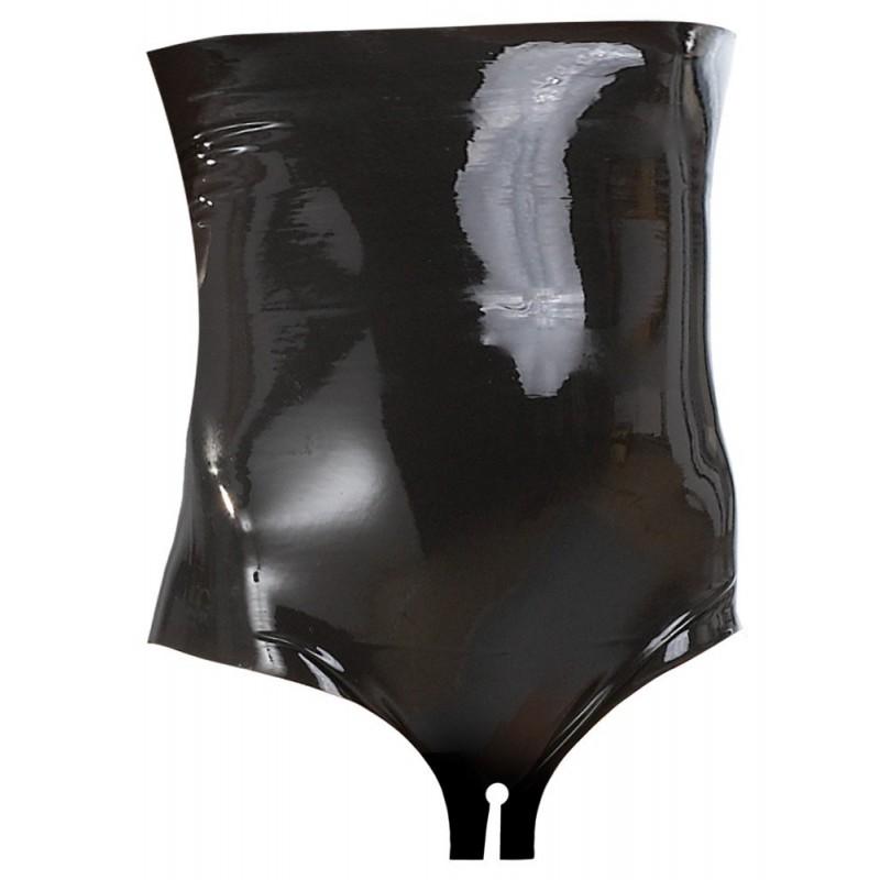 High rise latex briefs xl