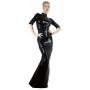 Latex dress black s