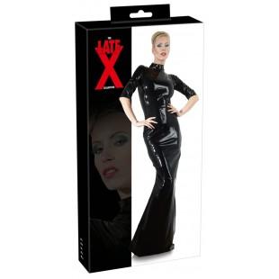 Latex dress black s