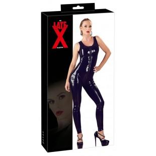 Latex catsuit black s