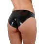 Latex briefs black l