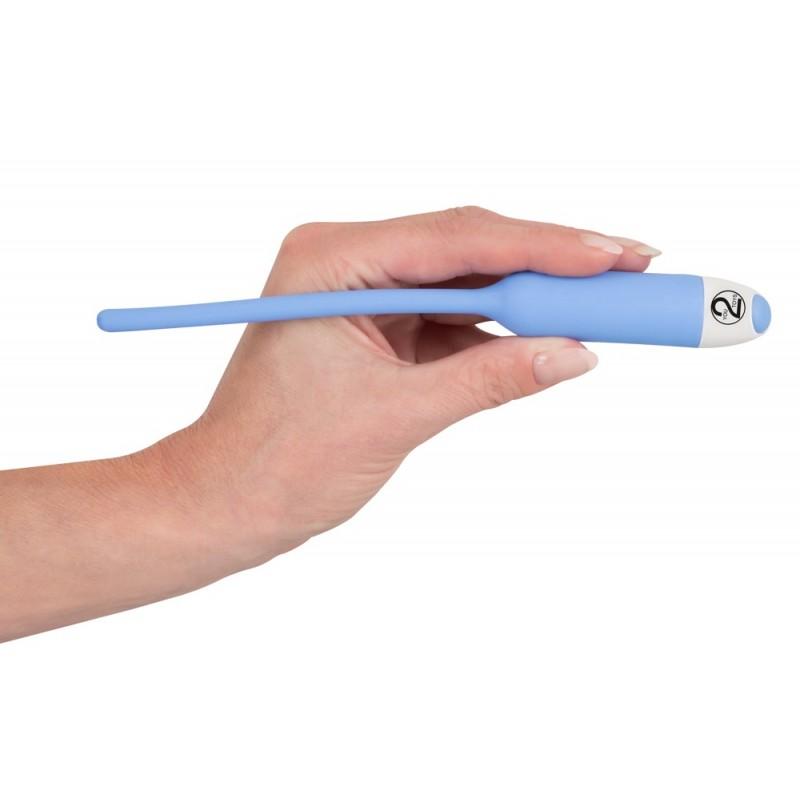 Silicone dilator blue