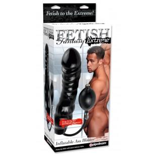 Фаллоимитатор с функцией подкачки inflatable ass blaster - 23 см.