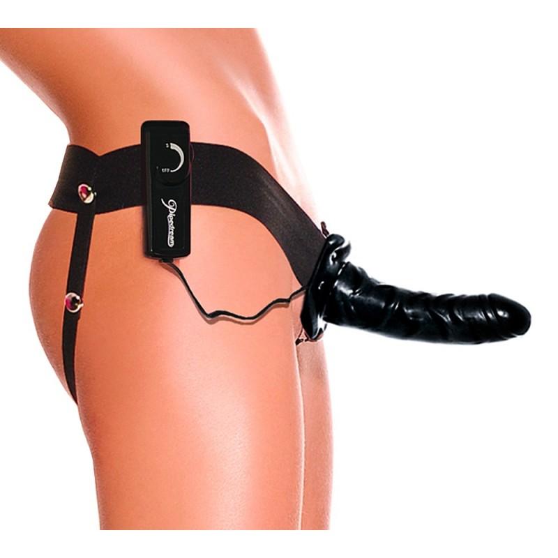 Ffsfhoh vibrating strap-on dar