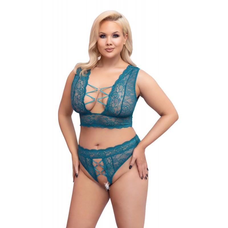 Bra Set teal XL