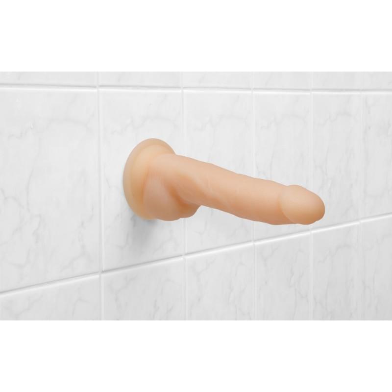 Realistlik vibreeriv dildo kaugjuhtimispuldiga 20cm - NAKED ADDICTION