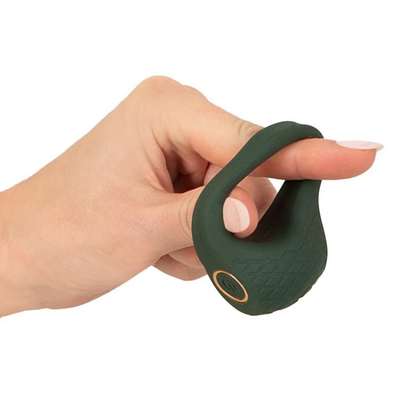 Luxurious vibrating cock ring