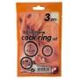 Silicone cock ring set 3 pcs