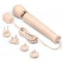 Mains-powered massager Cream - LE WAND PLUG-IN