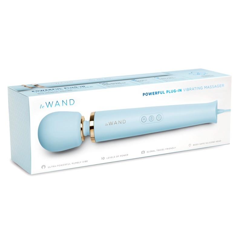 Mains-powered massager Blue - LE WAND PLUG-IN