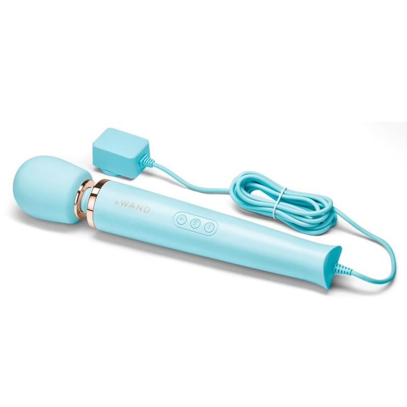 Mains-powered massager Blue - LE WAND PLUG-IN