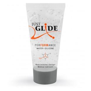 hybrid lubricant water+ silicone - Just Glide Performance 20 ml