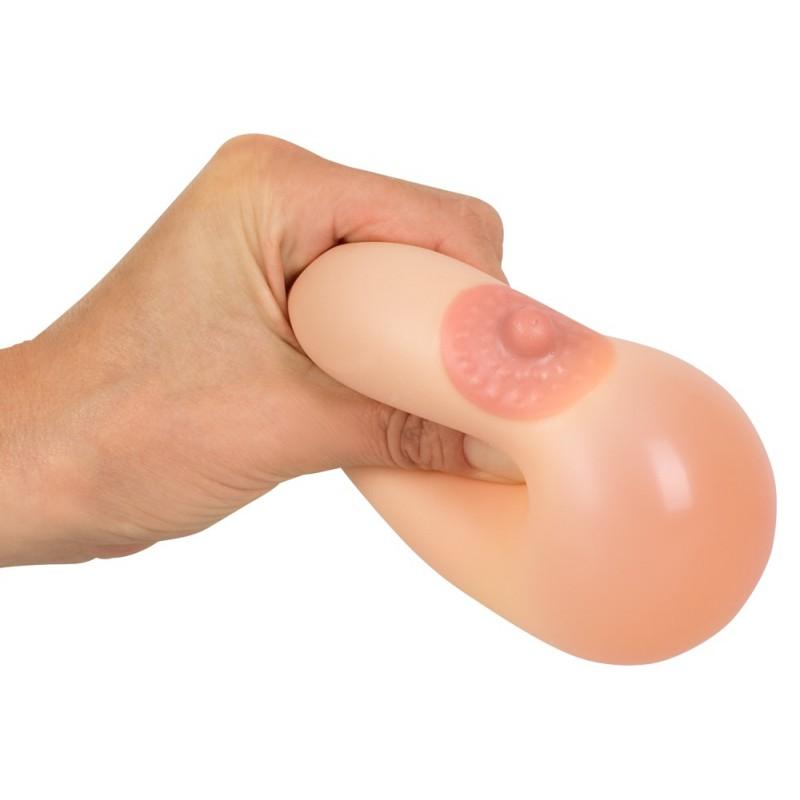 Stress ball breast