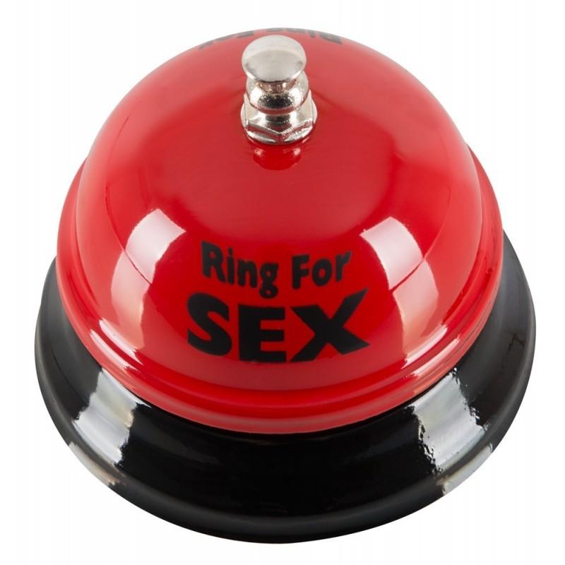 Настольный звонок с надписью ring for sex