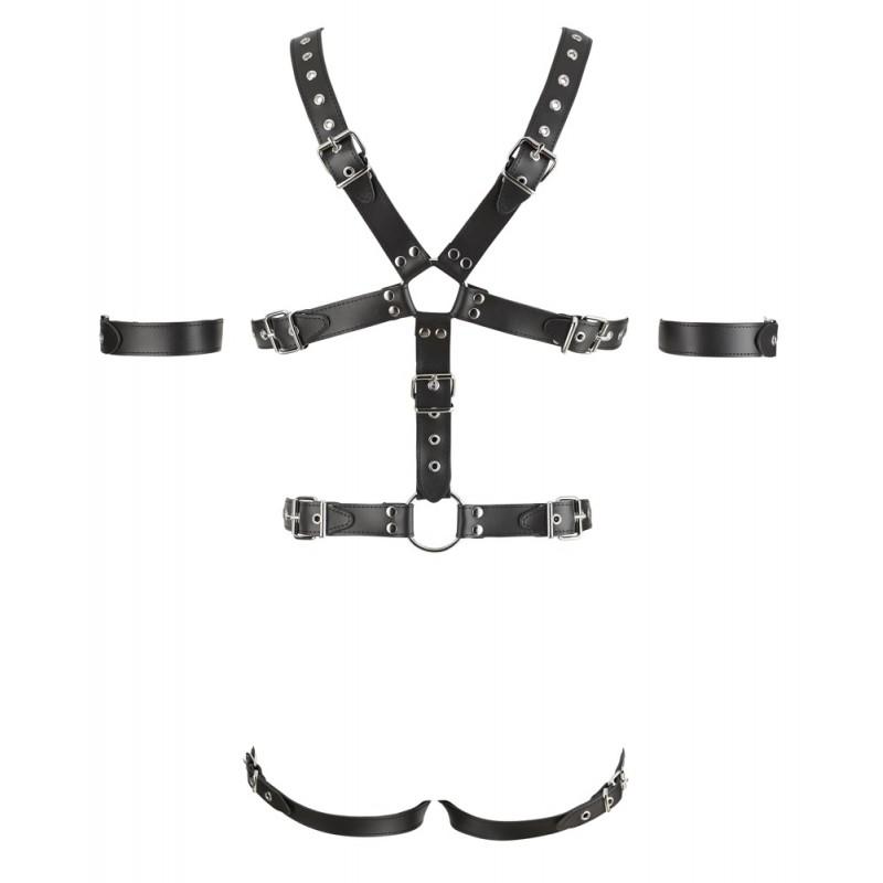 Men's leather harness 3r s/m