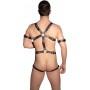 Men's leather harness 3r l/xl