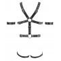 Men's leather harness 3r l/xl