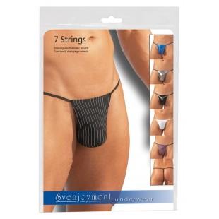 Эротические мужские стринги трусы set of 7 strings s-l