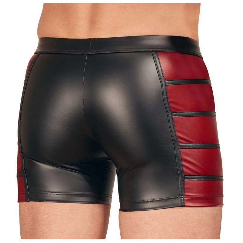 Men's pants black/red m