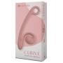 Vibrator for simultaneous stimulation of the G-spot and clitoris Light-pink - Snail Vibe