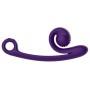 Vibrator for simultaneous stimulation of the G-spot and clitoris Purple - Snail Vibe