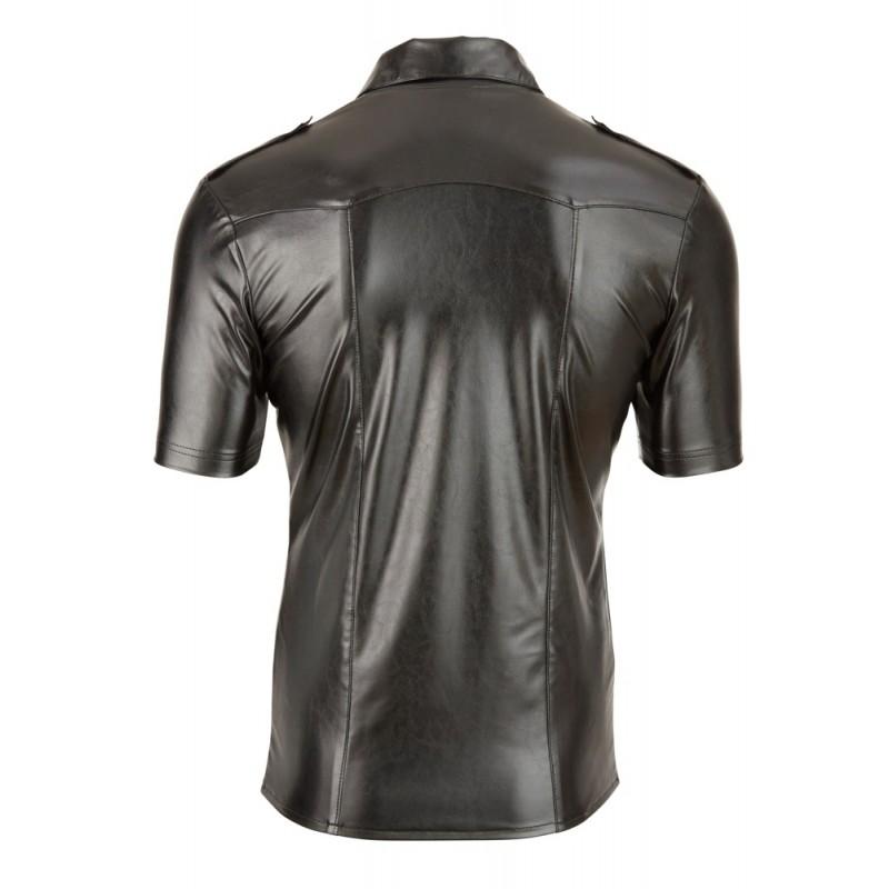 Imitat. Leather Men's Shirt L