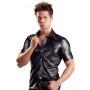 Эротические мужские майки футболки боди imitat. leather men´s shirt s