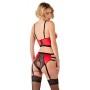 Shelf bra set red 85b/l