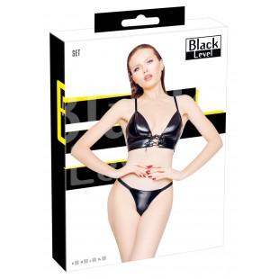 Vinyl Bra and String M