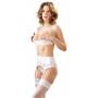 Shelf bra set white 75b/s