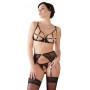 Suspender set with gems m