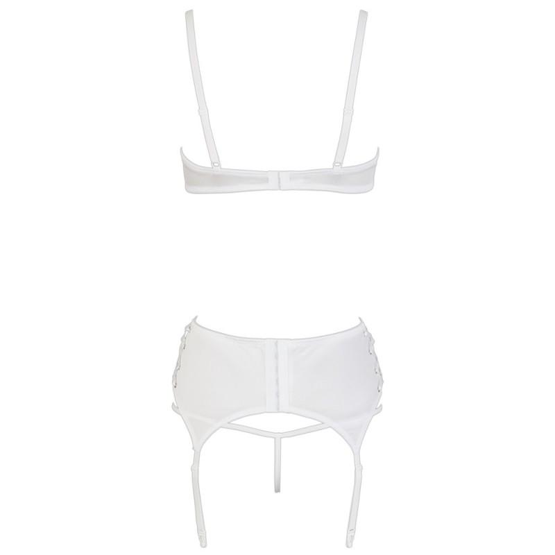 Shelf bra set white 75b/s