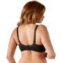 Сексуальное нижнее бельё эротическое half-cup bra black 85d