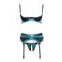 Сексуальное нижнее бельё эротическое shelf bra set jade 75b/s