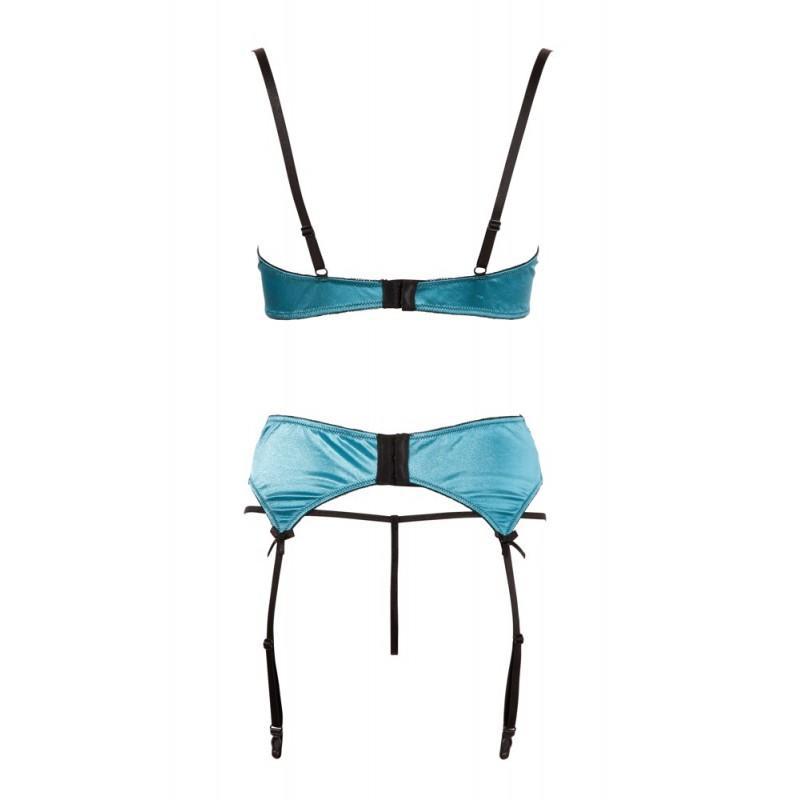 Сексуальное нижнее бельё эротическое shelf bra set jade 75b/s