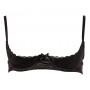 Basic shelf bra black 85c