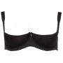 Сексуальное нижнее бельё эротическое half-cup bra black 95d