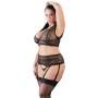 Lace set black 4xl