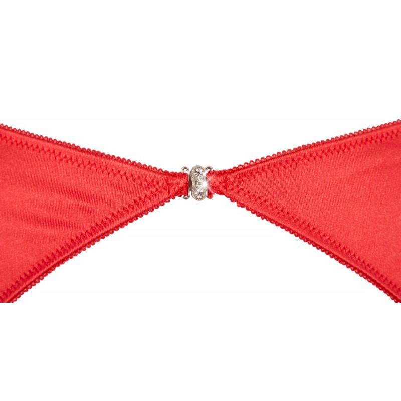 Shelf bra set red 80c/m