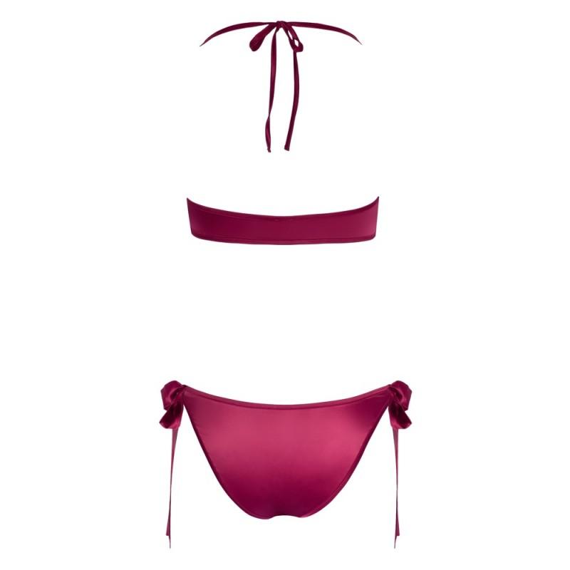 bra and briefs red l/xl