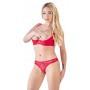 Bra set red 80c/m