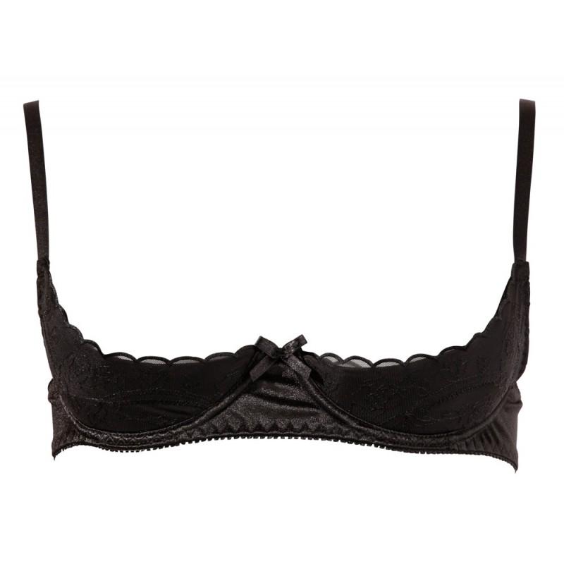 Basic shelf bra black 75a