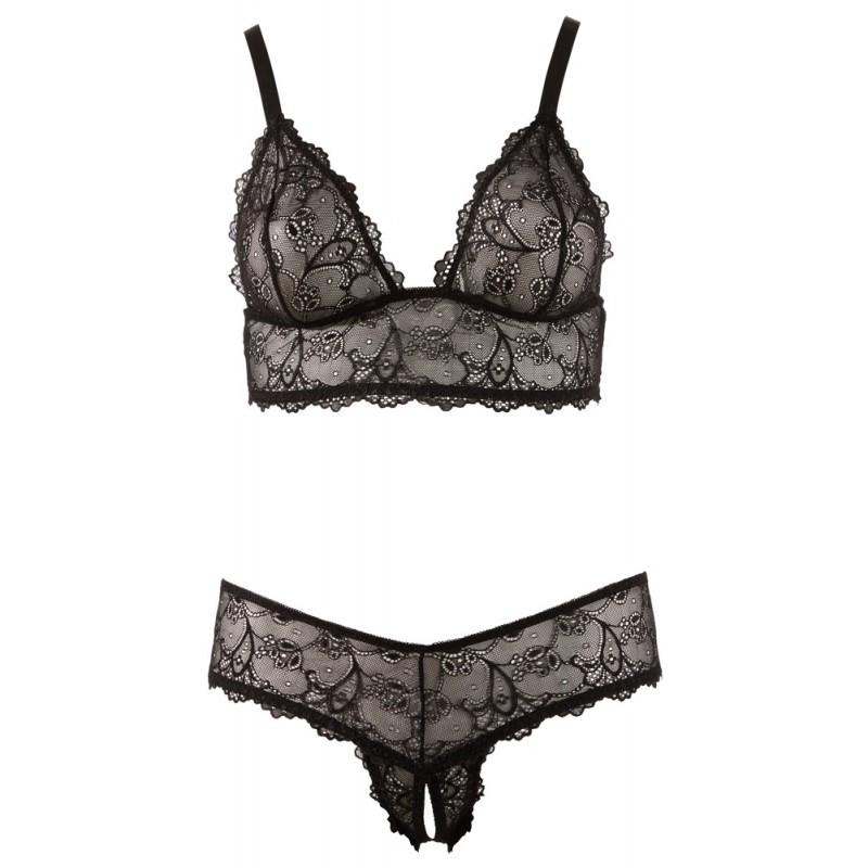 Сексуальное нижнее бельё эротическое bra and g-string xl