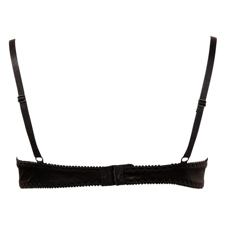 Basic shelf bra black 75a